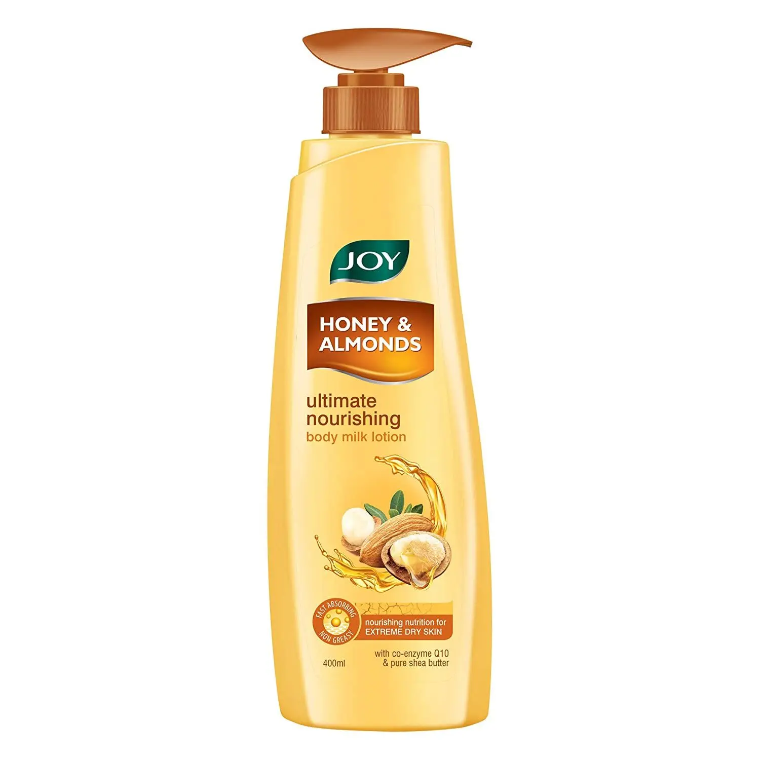 Joy Honey & Almonds Ultimate Nourishing Body Milk Lotion, For Extremely Dry Skin 400 ml