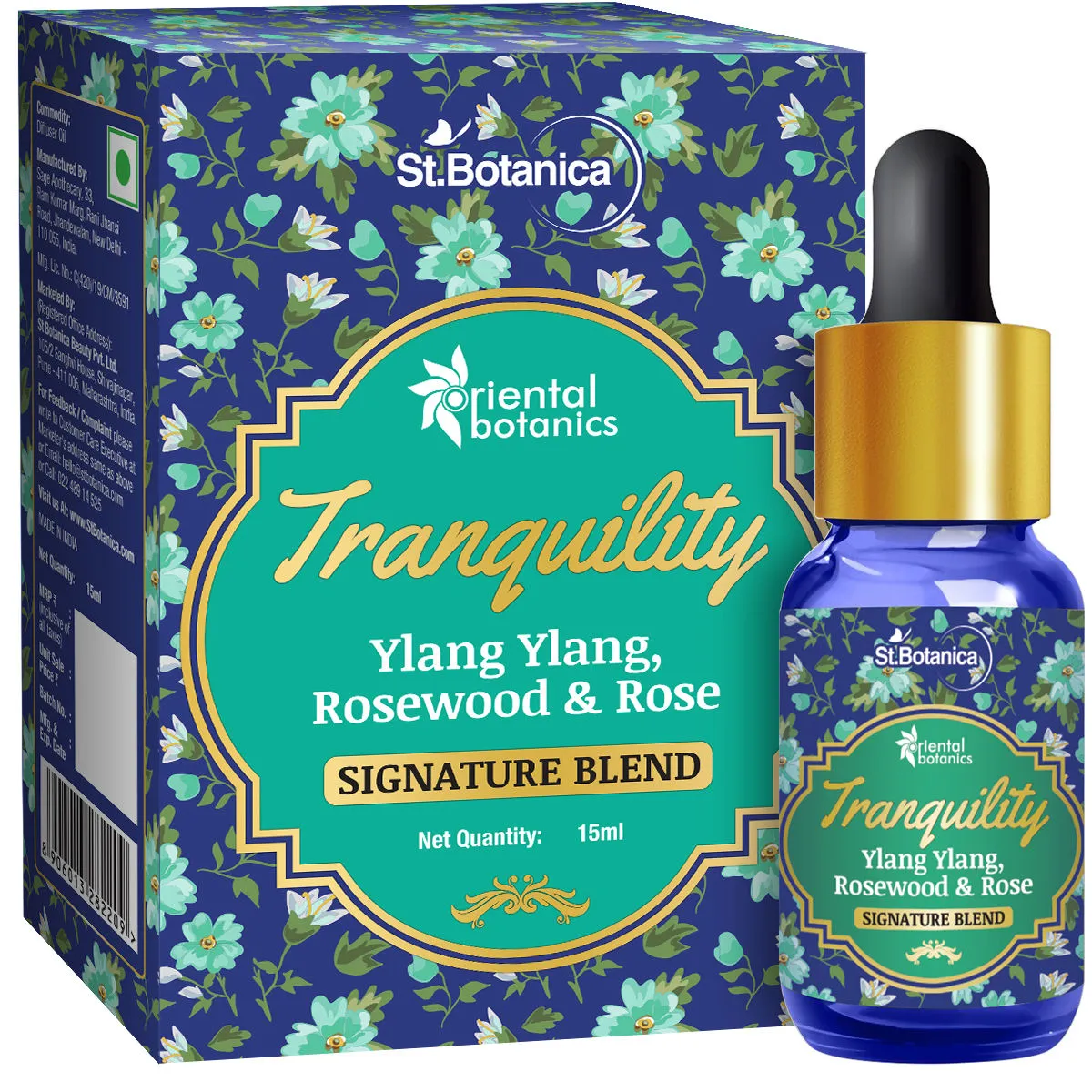 Oriental Botanics Tranquility Aroma Therapy Diffuser Oil