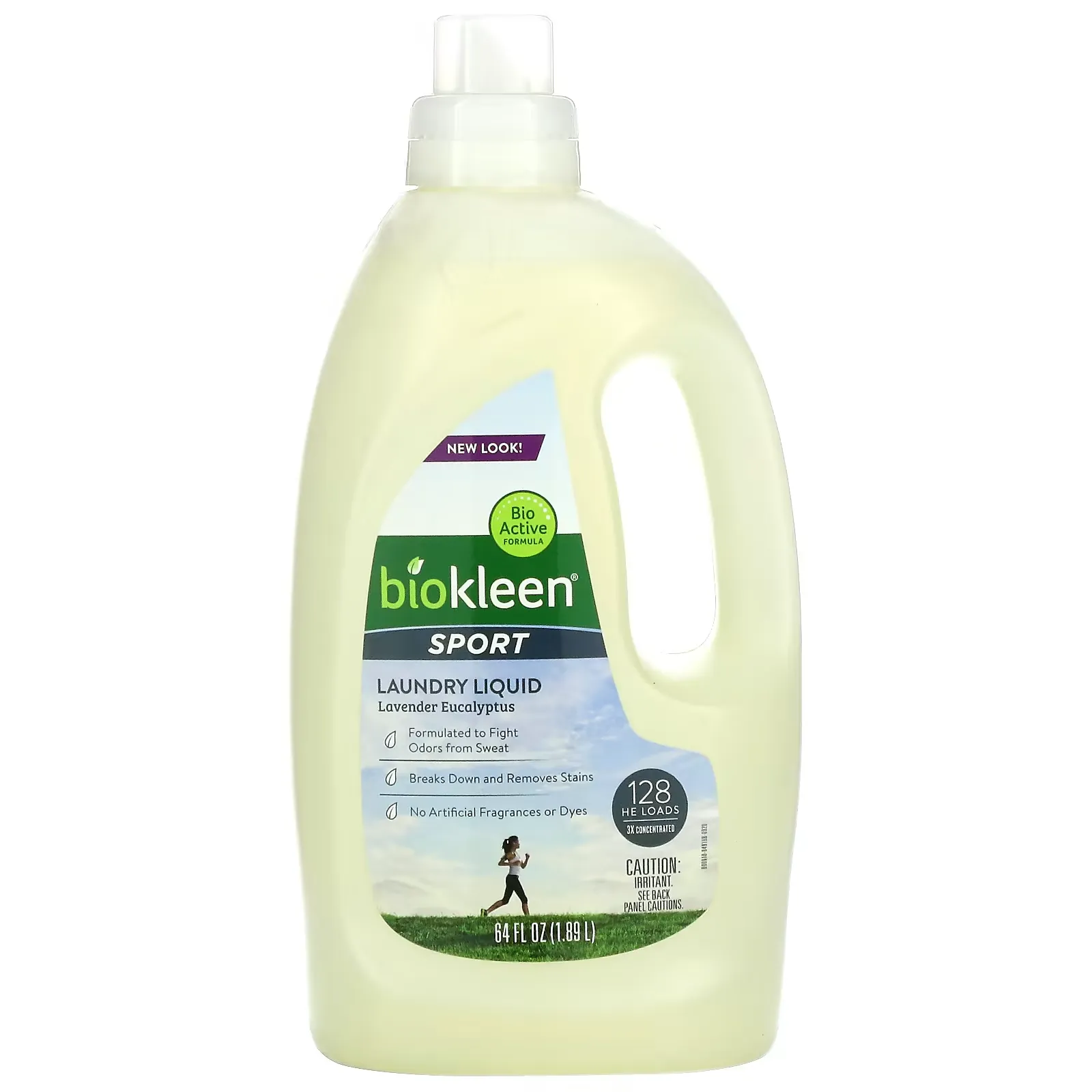 Sport, Laundry Liquid, Lavender Eucalyptus, 64 fl oz, (1.89 L)