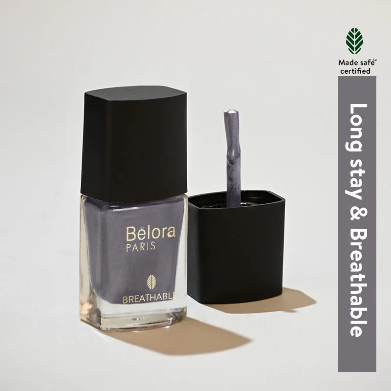 Belora Paris Breathable Made Safe Longstay Nail Polish - 8 Fun Nude