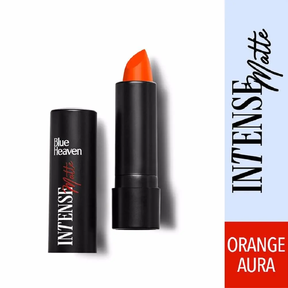 Blue Heaven Intense Matte Lipstick - Orange Aura 302