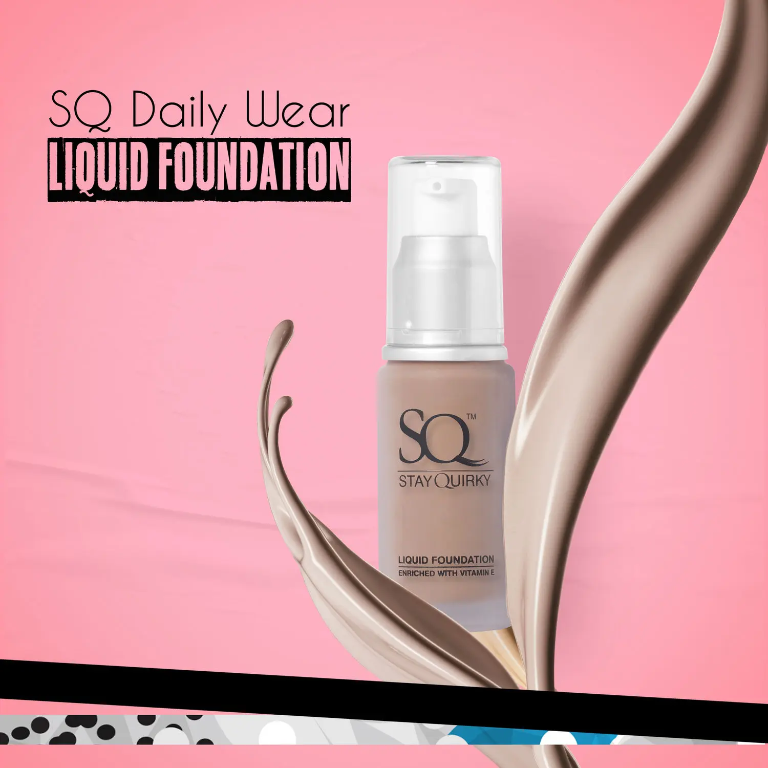 Stay Quirky Daily Wear Liquid Foundation For Dusky Skin | Long Lasting | Blendable | Lightweight | Matte - Mousse Mania 5