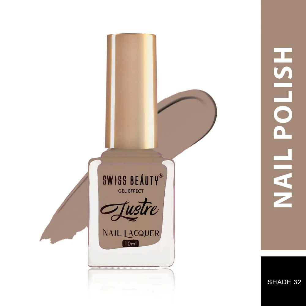 Swiss Beauty Gel Effect Lustre Nail Lacquer - 32