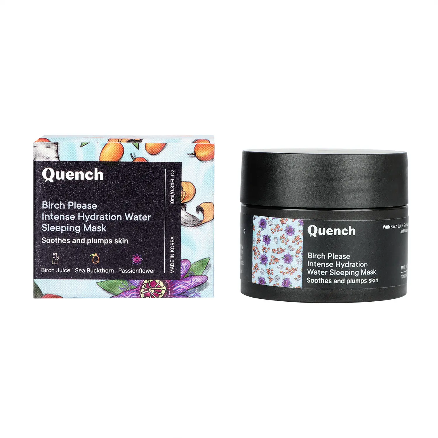 Quench Botanics Birch Please Intense Hydration Water Sleeping Mask, 10ml