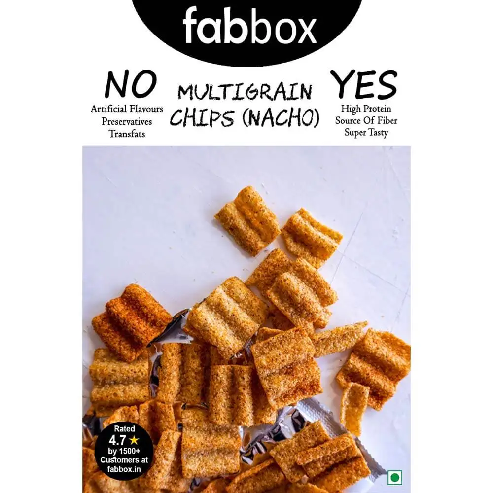 Fabbox Multigrain Chips,  Nacho  160 g