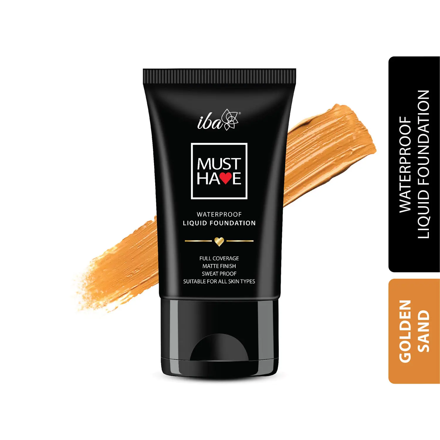 Iba Must Have Waterproof Liquid Foundation - Golden Sand