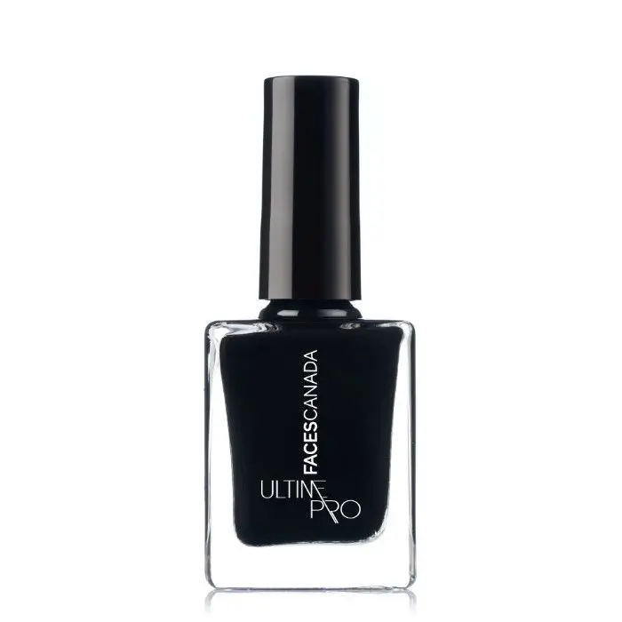 Faces Canada Ultime Pro Gel Lustre Nail Lacquer - Black Raven 38 (9 ml)