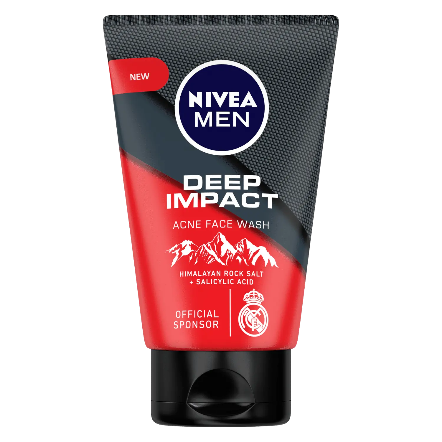 NIVEA MEN Facewash, Deep Impact Acne, with Himalayan Rock Salt (100 g)