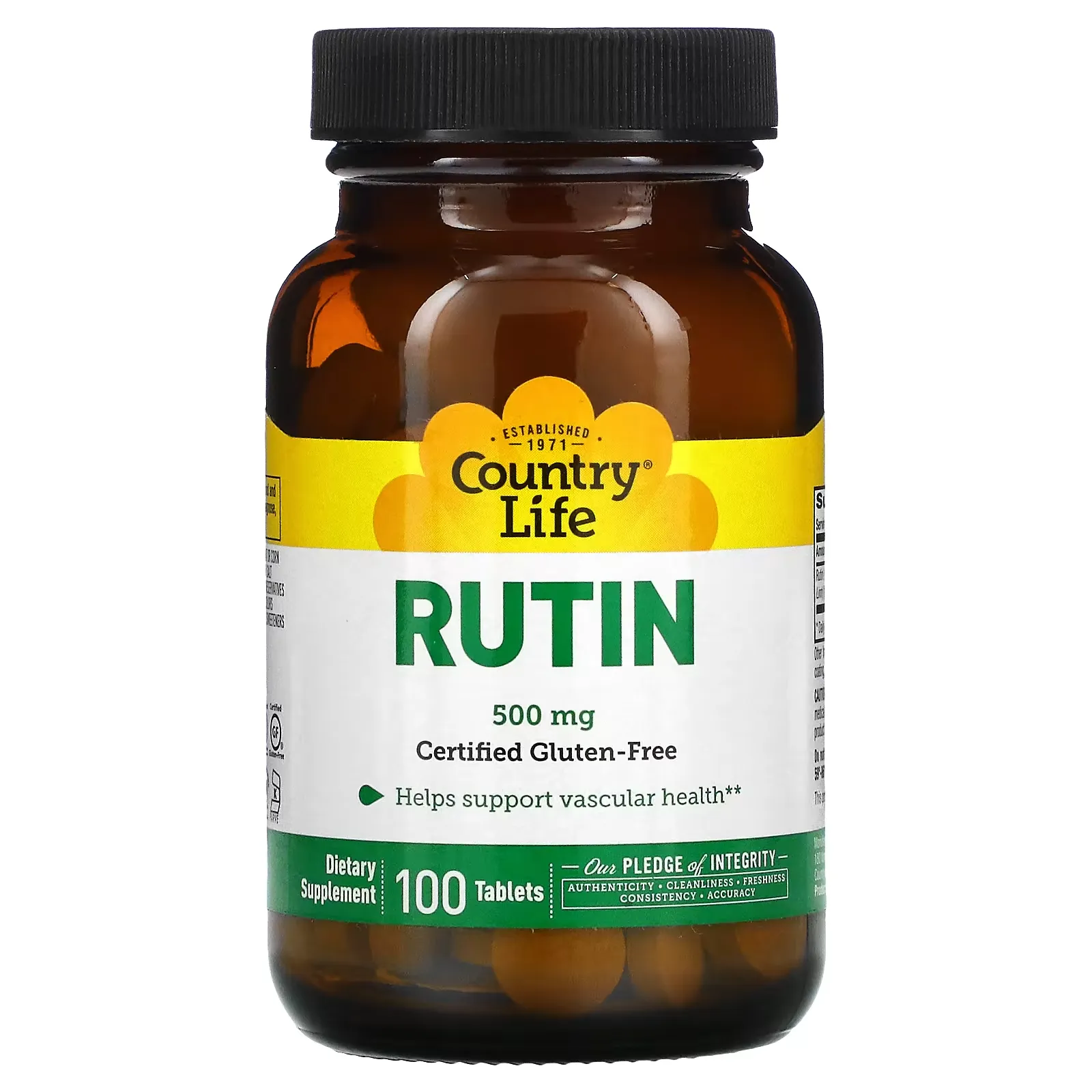 Rutin, 500 mg, 100 Tablets