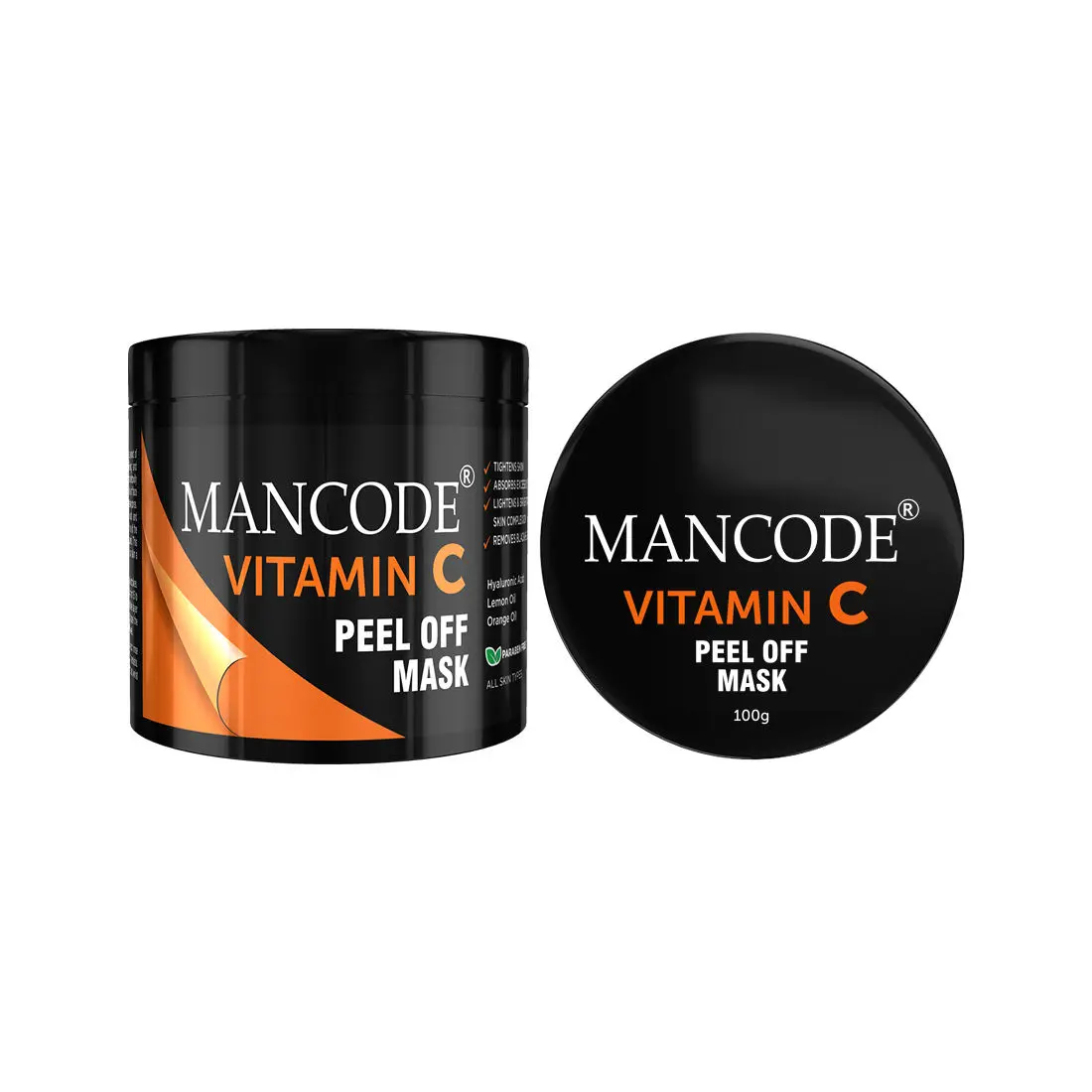 Mancode Vitamin C Peel off Mask (100 g)