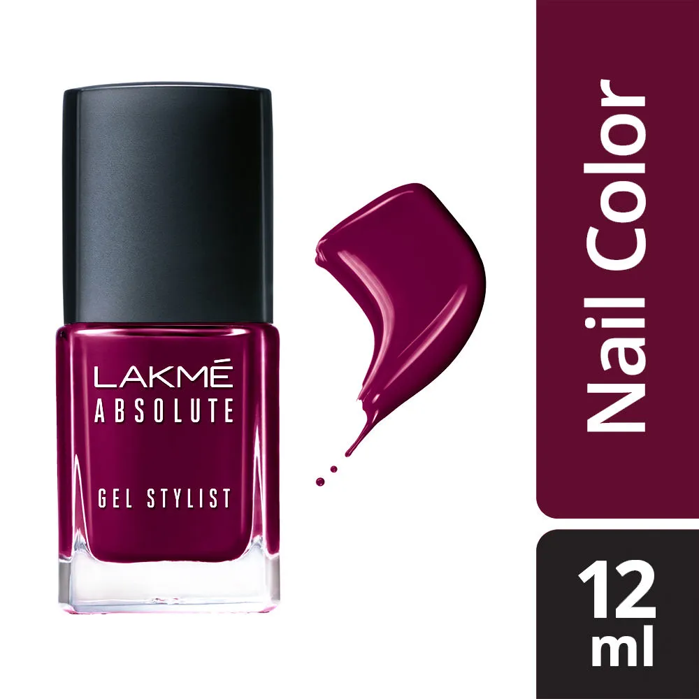 Lakme Absolute Gel Stylist Nail Polish - Royalty