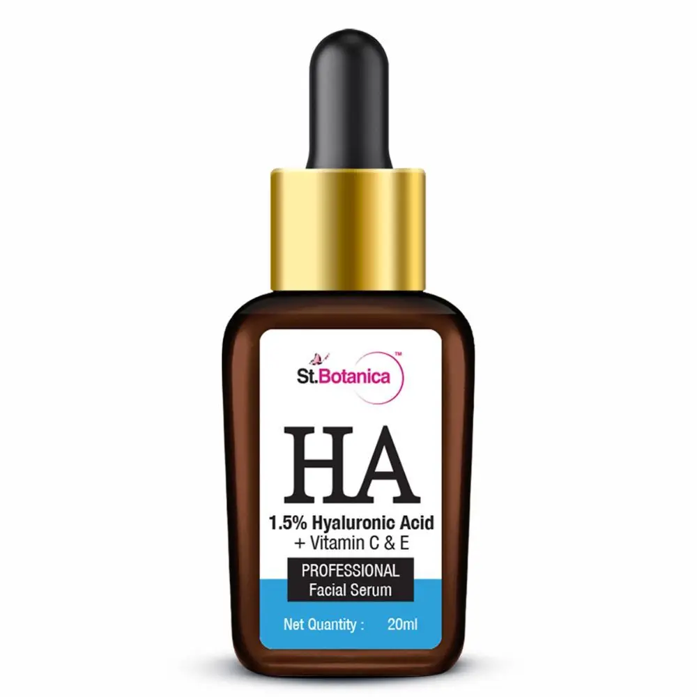 St.Botanica Hyaluronic Acid + Vitamin C & E Facial Serum (20 ml)