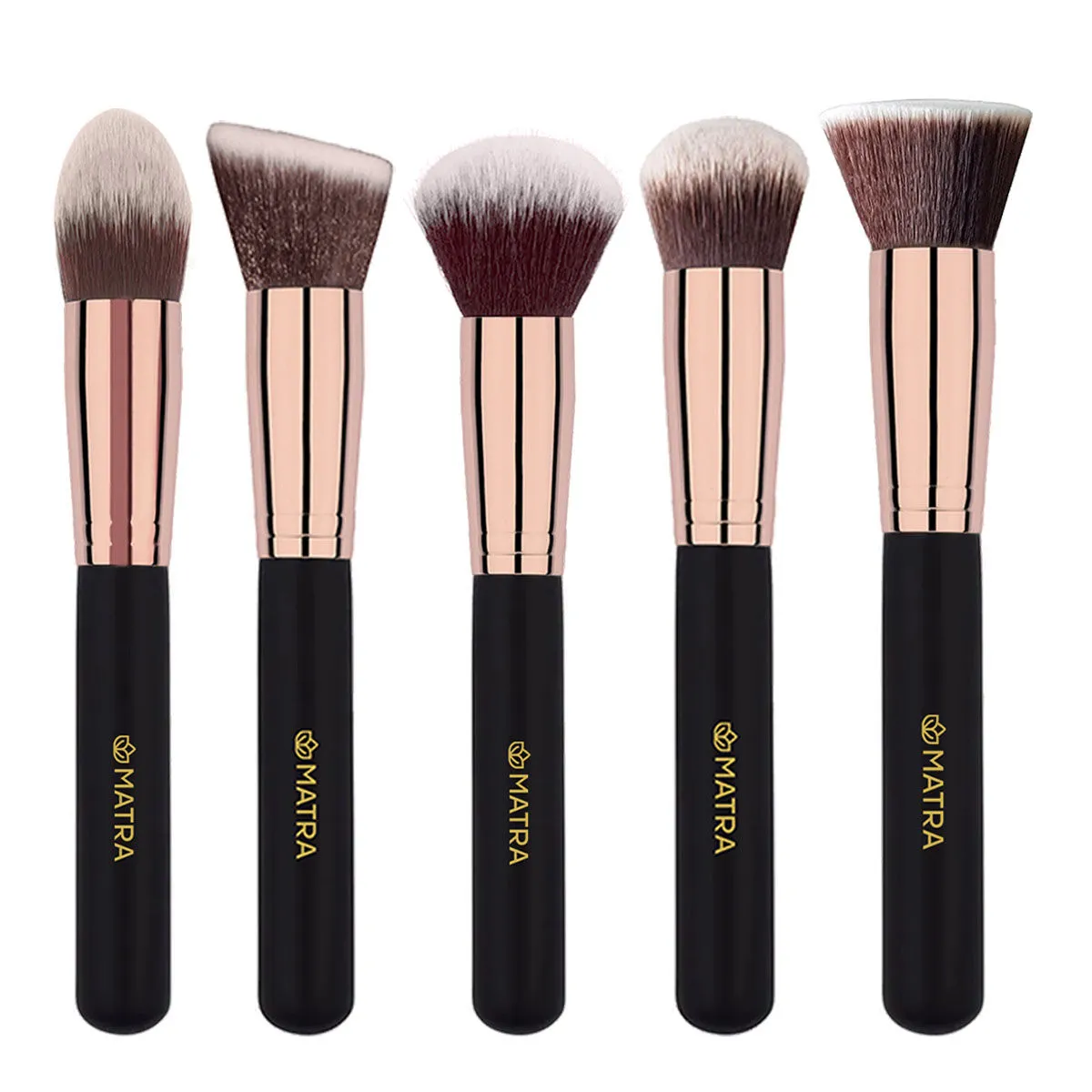 Matra Flawless Base Makeup Brush - Set of 5