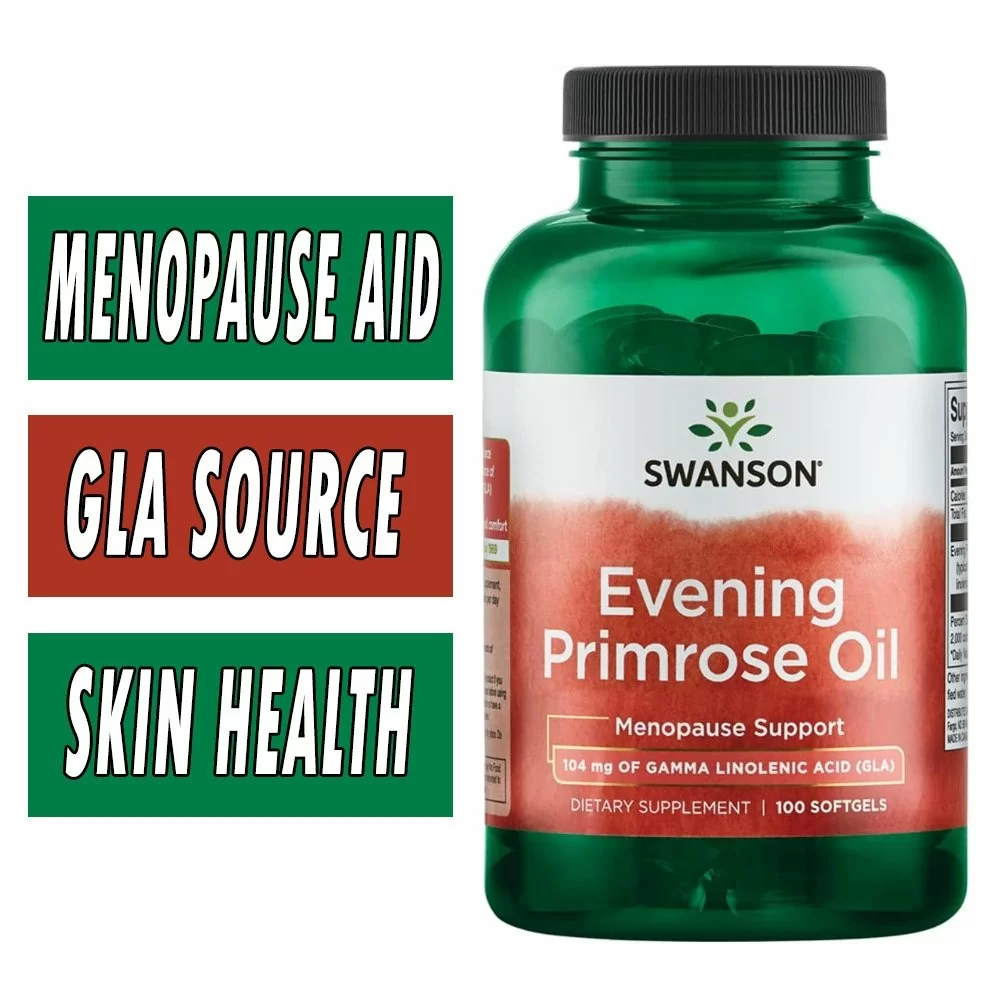 Swanson Evening Primrose Oil - 100 Softgels