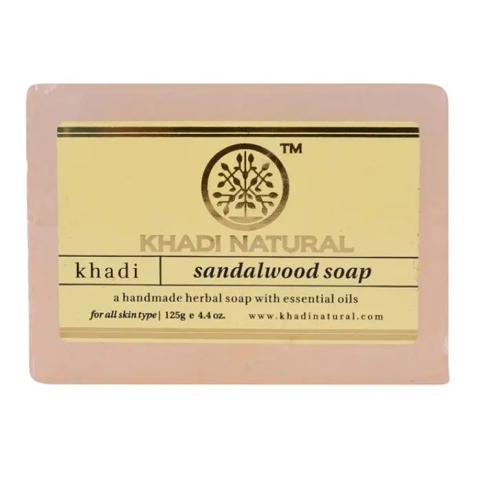 Khadi Natural Ayurvedic Sandalwood Soap (125 g)