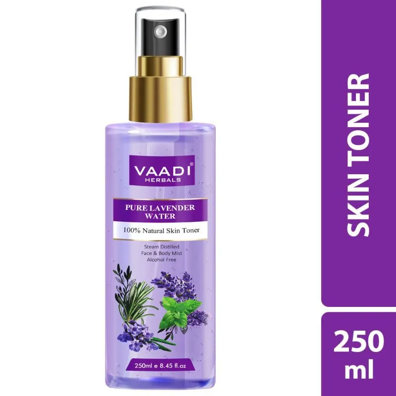 Vaadi Herbals Lavender Water -100% Natural & Pure Skin Toner