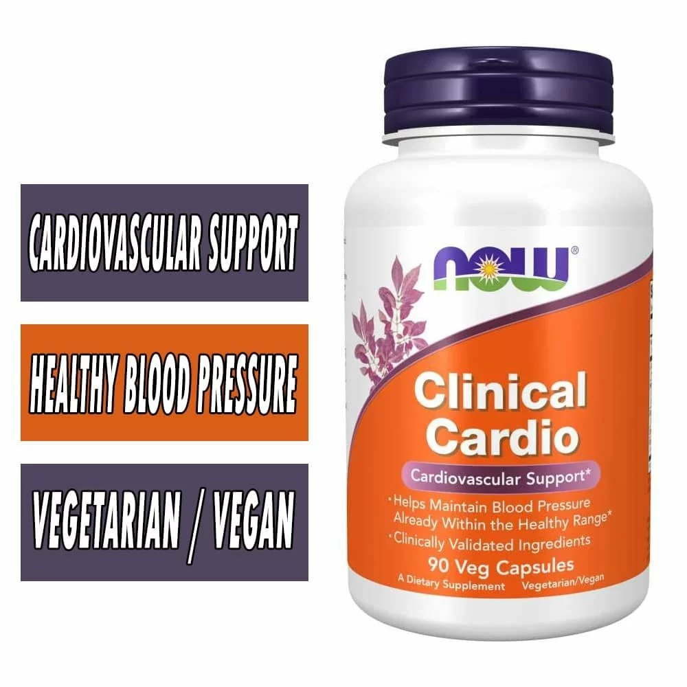 NOW Clinical Cardio - 90 Veg Capsules