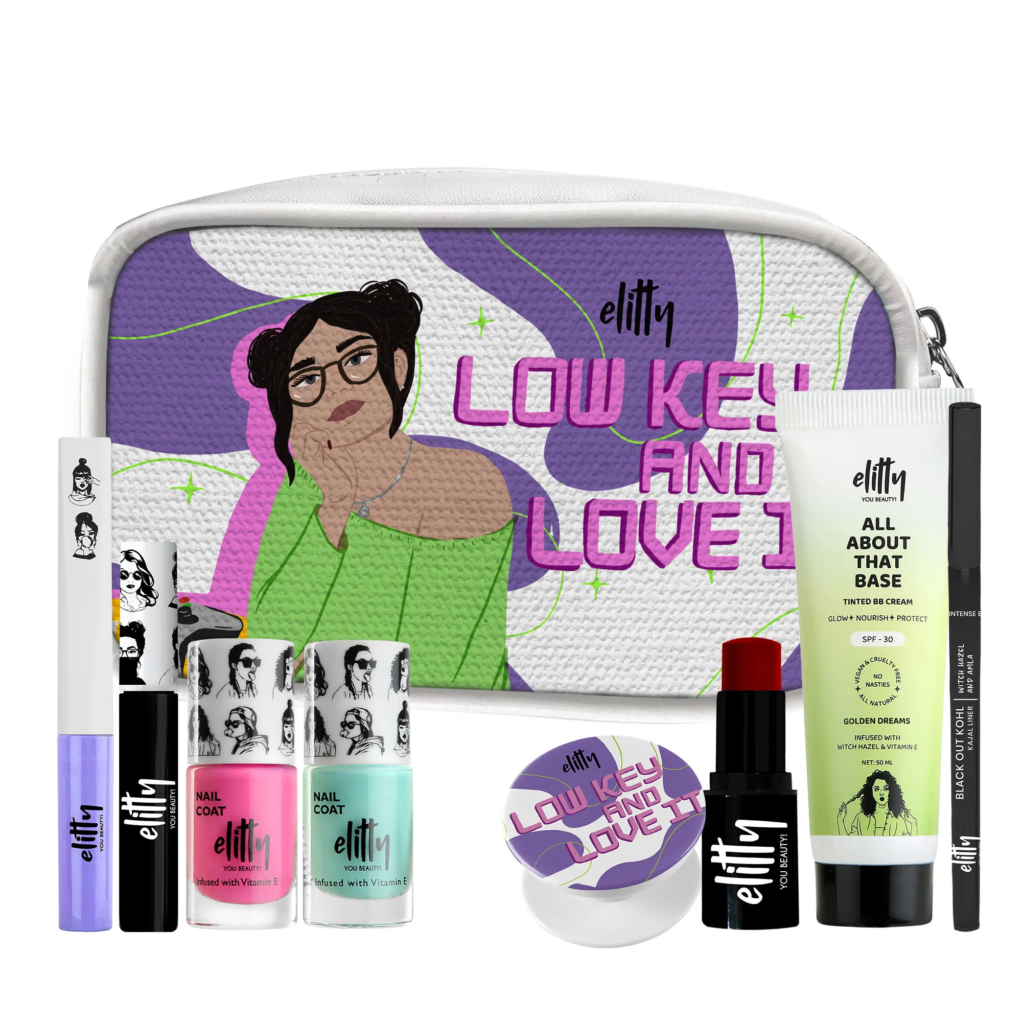 Elitty Low Key And Love It Kit - Dark Shade