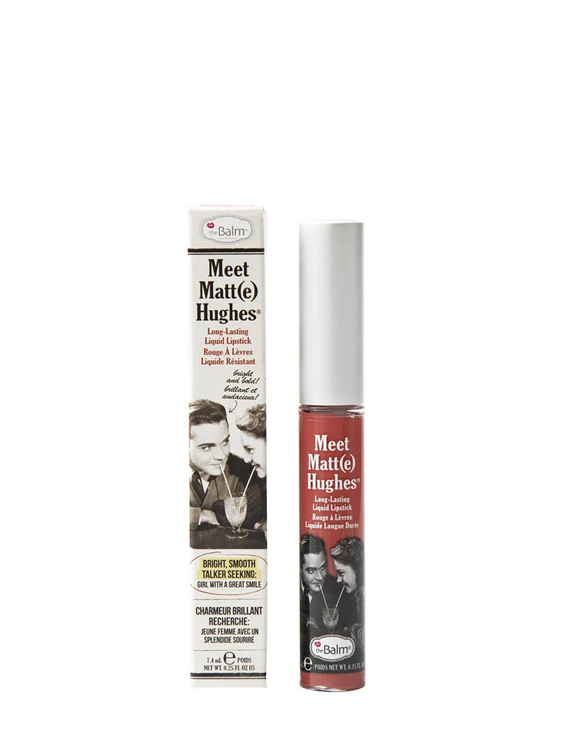 theBalm Meet Matt(e) Hughes Long Lasting Liquid Lipstick - Honest