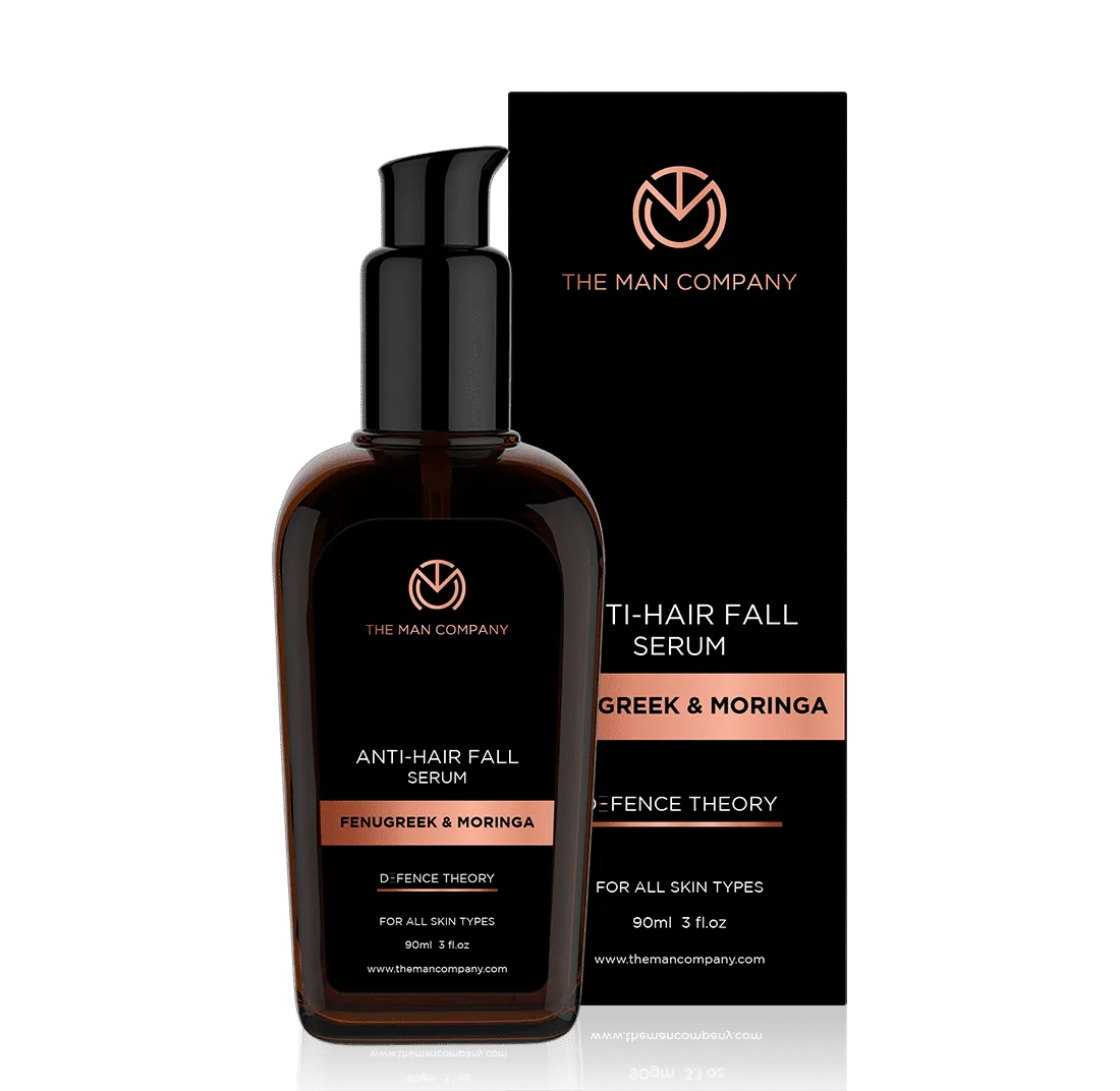 The Man Company Fenugreek & Moringa Anti -Hair Fall Serum