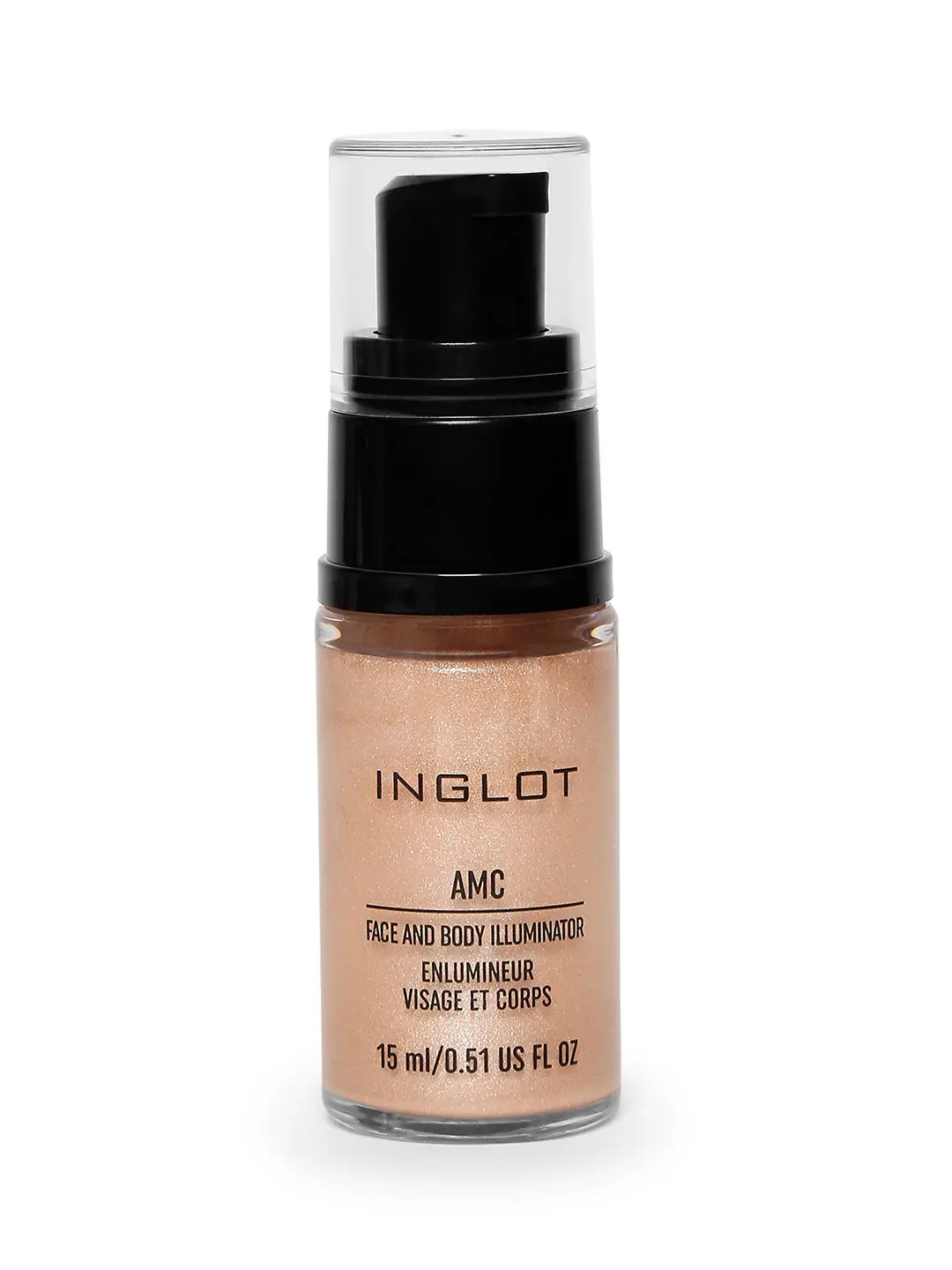 INGLOT AMC FACE AND BODY ILLUMINATOR 69 - Dark brown - 15 ML