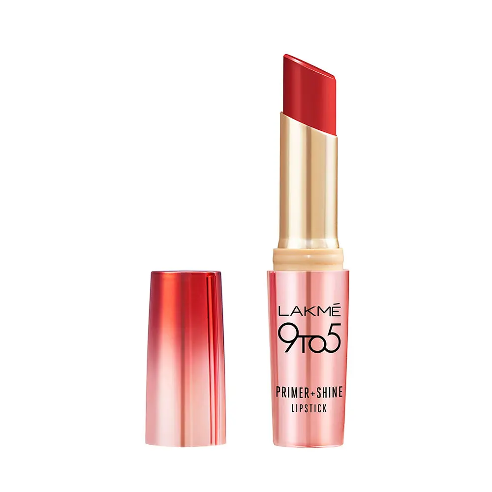 Lakme 9to5 P+S Lipstick, Retro Red, 3.6 gm