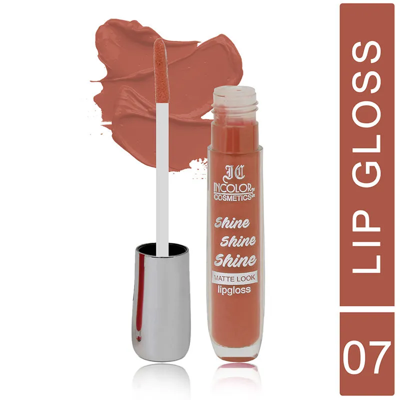 Incolor Shine Shine Shine Matte Lip Gloss - 7