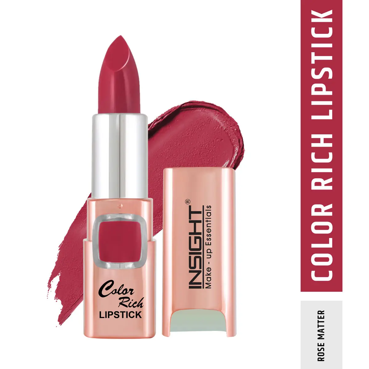 Insight Color Rich Liptick (L-23)_Rose Matter (Matte)