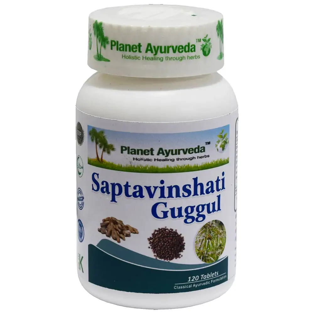 Planet Ayurveda Saptavinshati Guggul,  120 tablet(s)