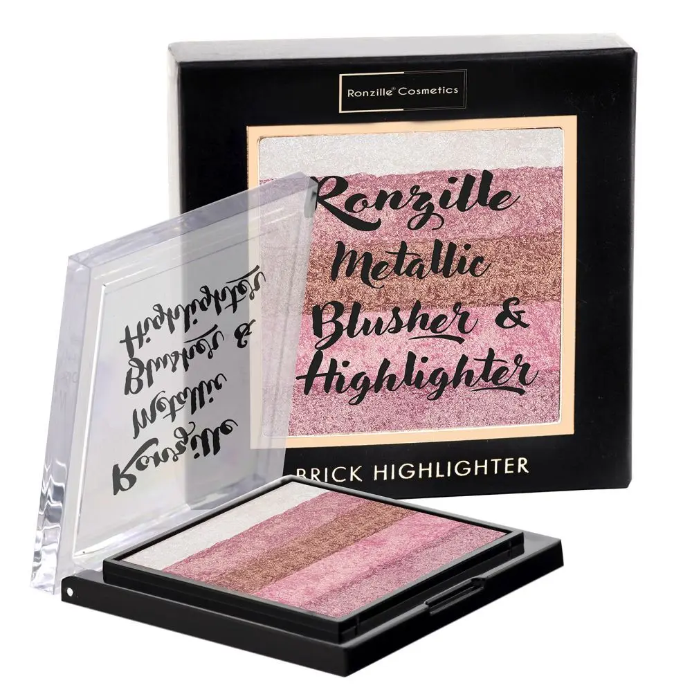 Ronzille Square Shimmer brick Highlighter-03