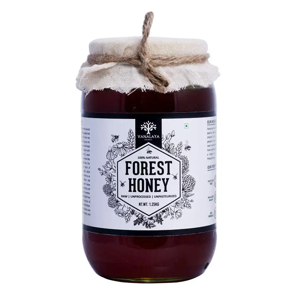 Vanalaya Forest Honey,  1.25 kg  Unflavoured