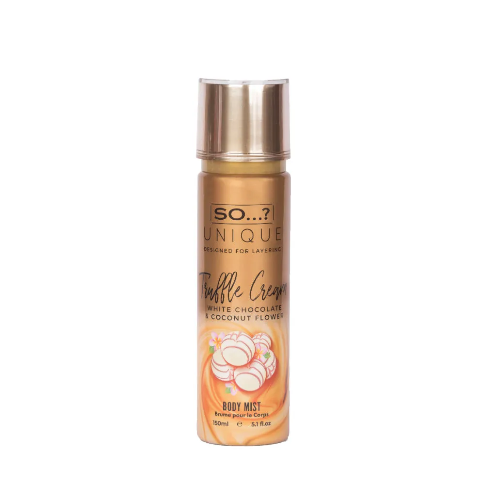 SO... Fragrance Unique Truffle Cream Body Mist - for Women