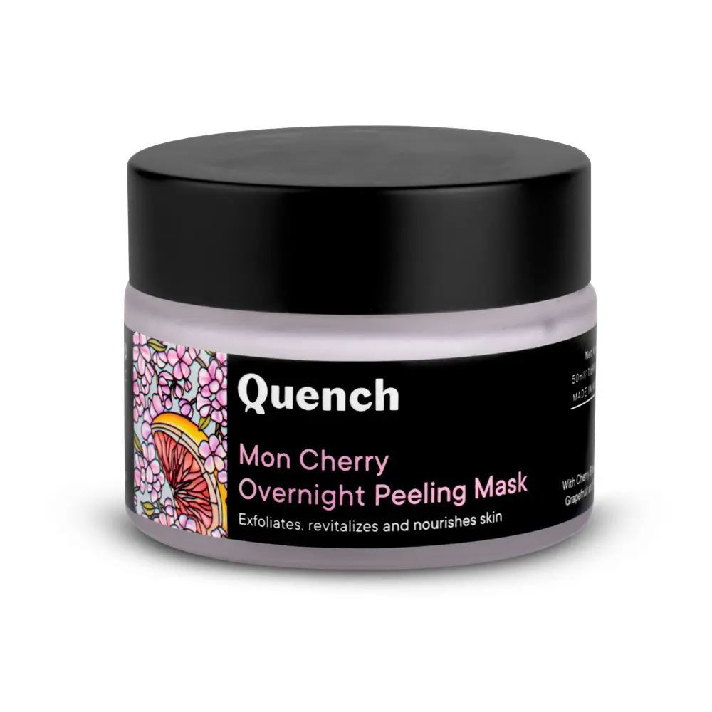 Quench Botanics Mon Cherry Overnight Peeling Mask (50 ml)