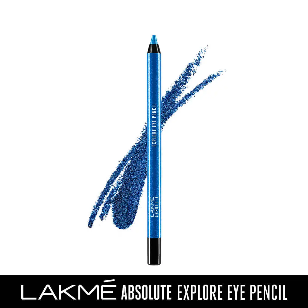 Lakme Absolute Explore Eye Pencil, Darling Blue, 1.2g