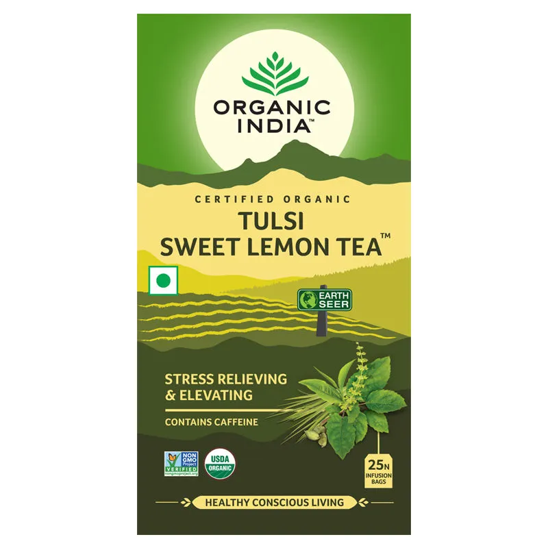 Organic India Tulsi Sweet Lemon Tea