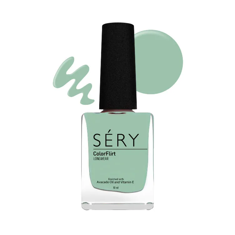 SERY Colorflirt Nail Paint - Seafoam