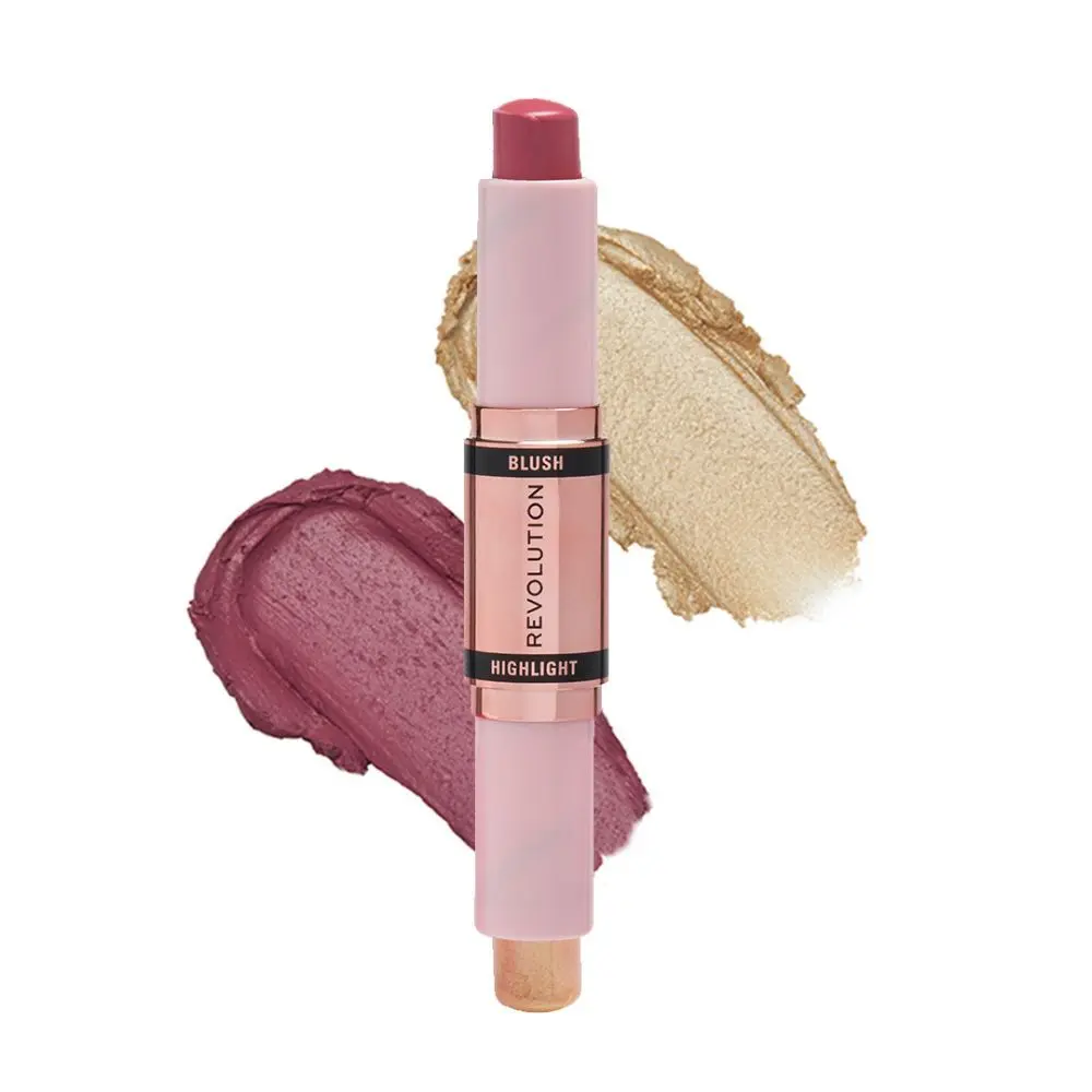 Makeup Revolution Blush & Highlight Stick Mauve Glow (8.6 g)