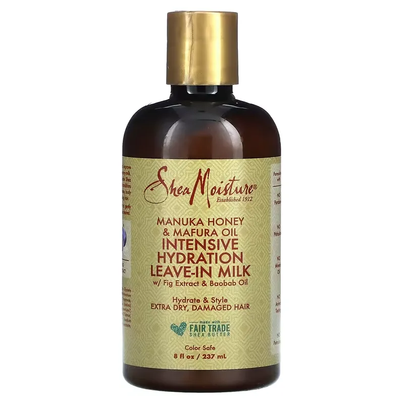 Intensive Hydration Leave-In Milk with Fig Extract & Baobab Oil, 8 fl oz (237 ml)