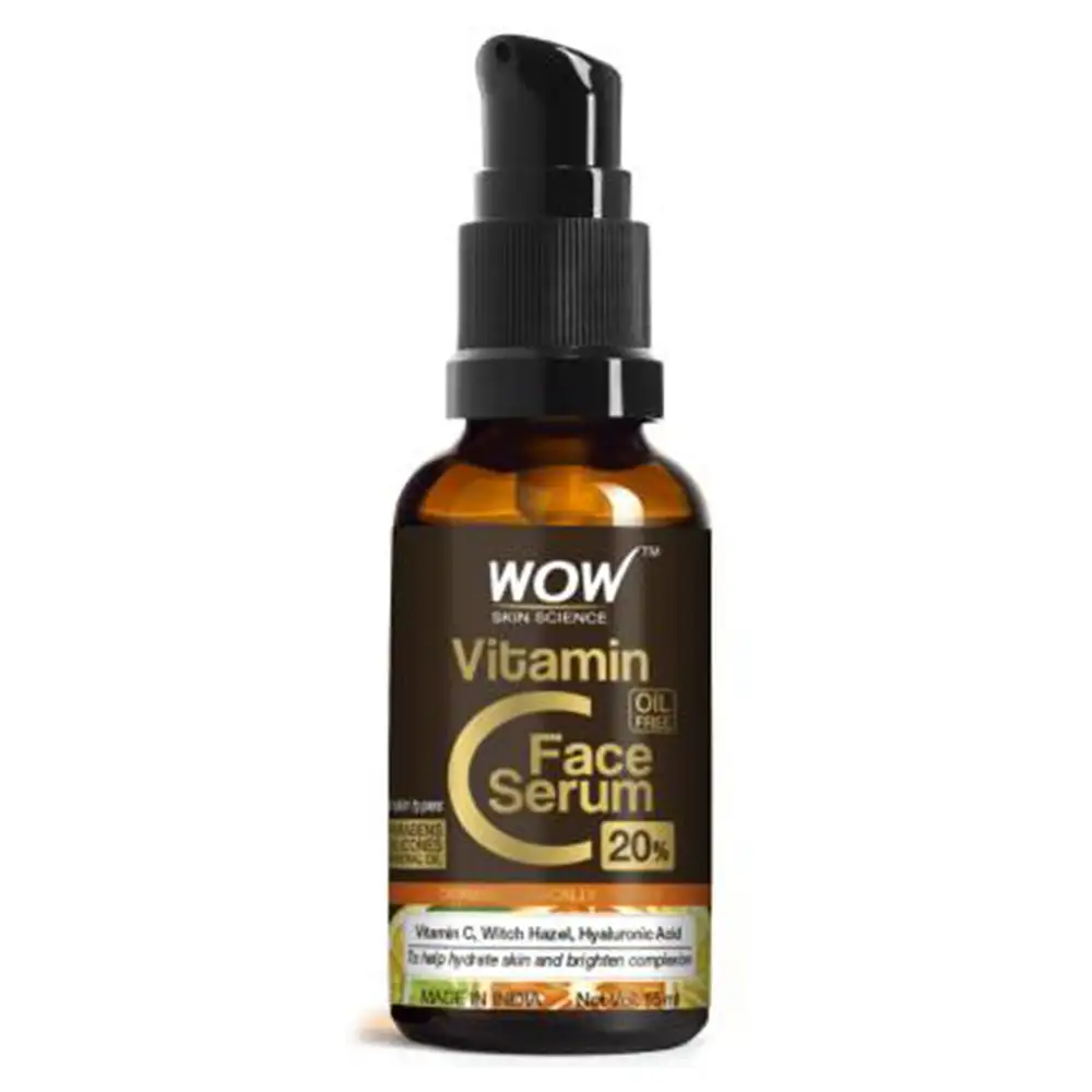 WOW Skin Science Vitamin C Face Serum,  15 ml  for All Skin Types