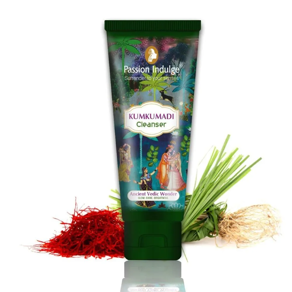 Passion Indulge Kumkumadi Cleanser Natural Face Wash