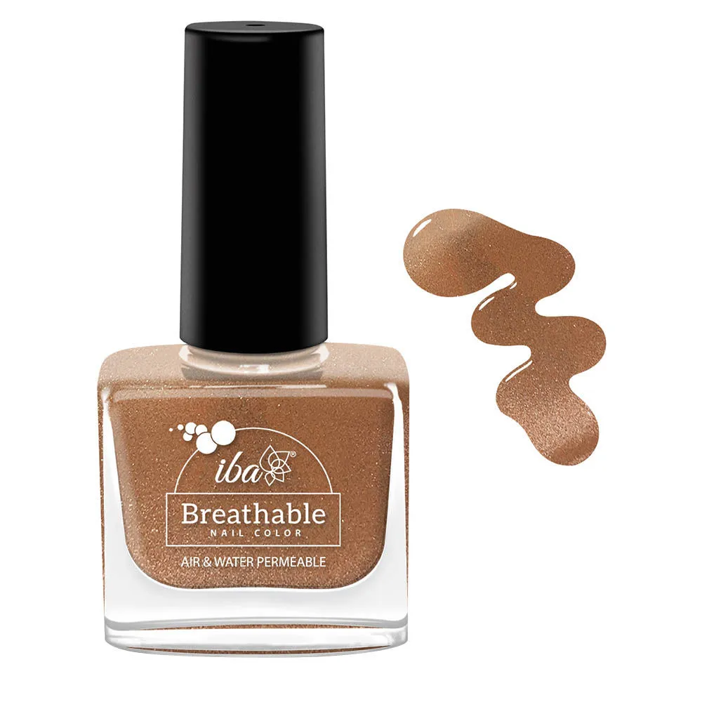 Iba Argan Oil Enriched Breathable Nail Color - B24 Rose Gold