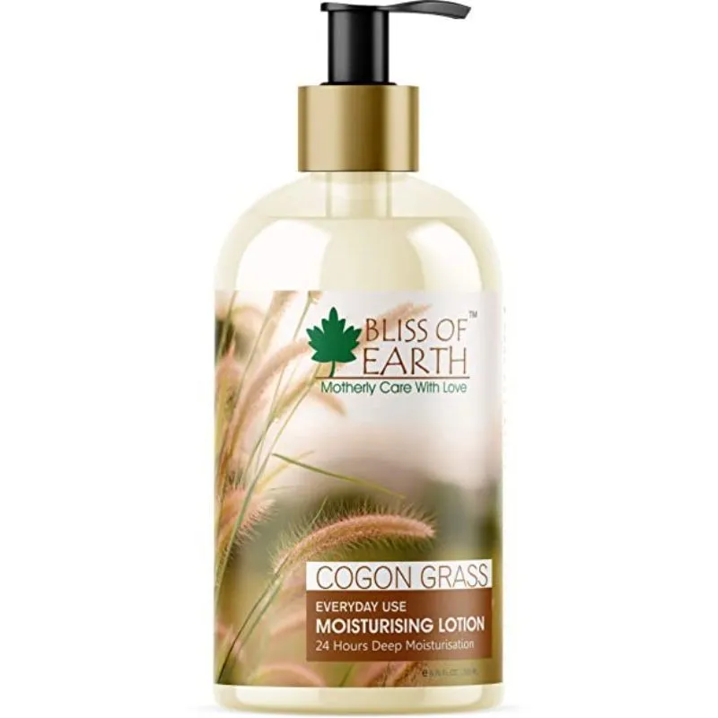 Bliss Of Earth Cogon Grass Moisturising Lotion