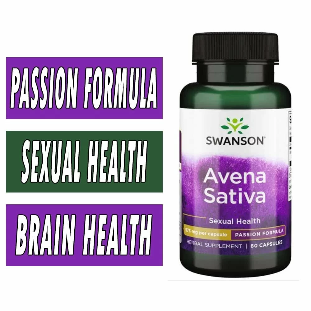 Swanson Avena Sativa - 575 mg - 60 Caps