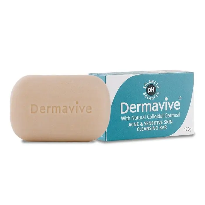 Dermavive Acne Skin Cleansing Bar (120 g)