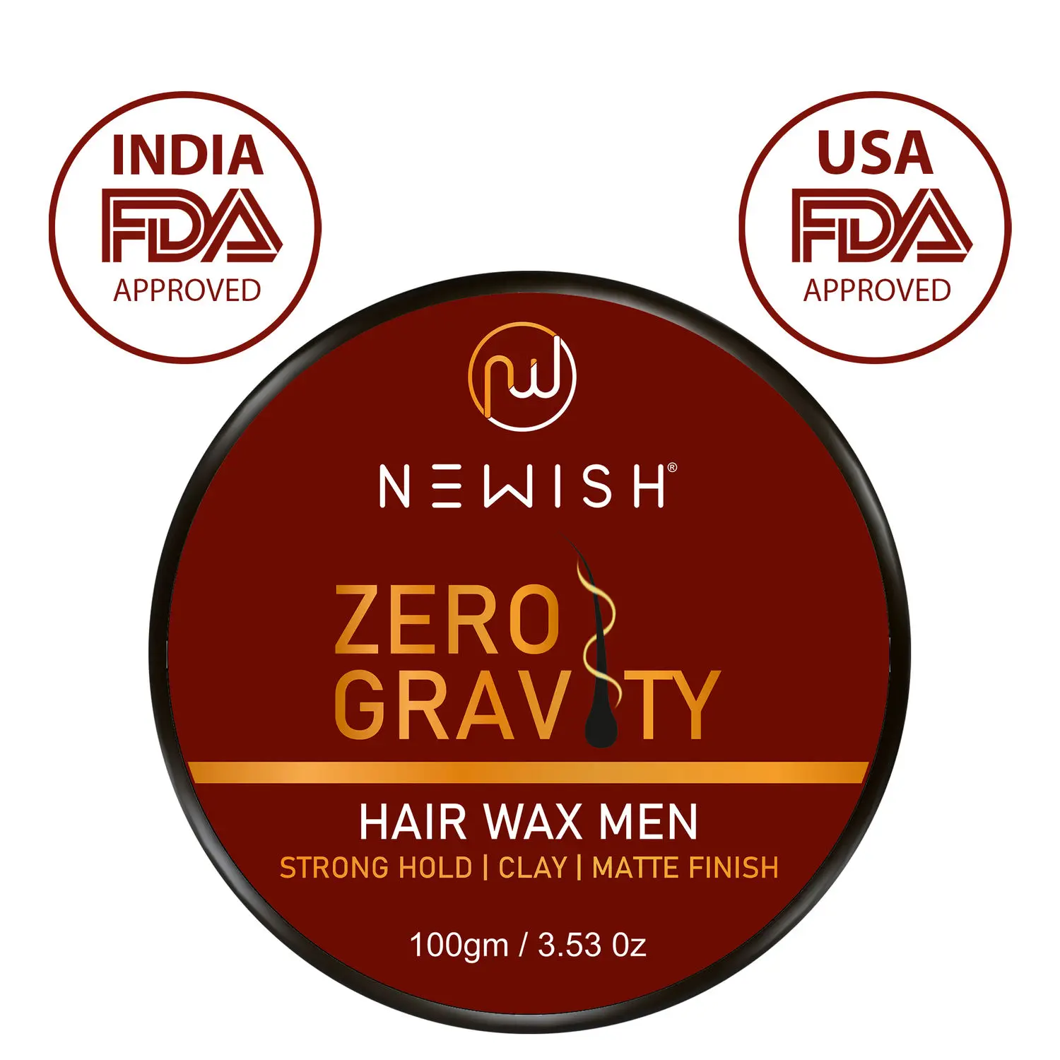 Newish Hair Wax Men Strong Hold (100 g)