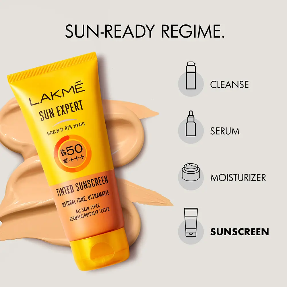 Lakme Sun Expert Tinted Sunscreen 50 SPF, 100 g