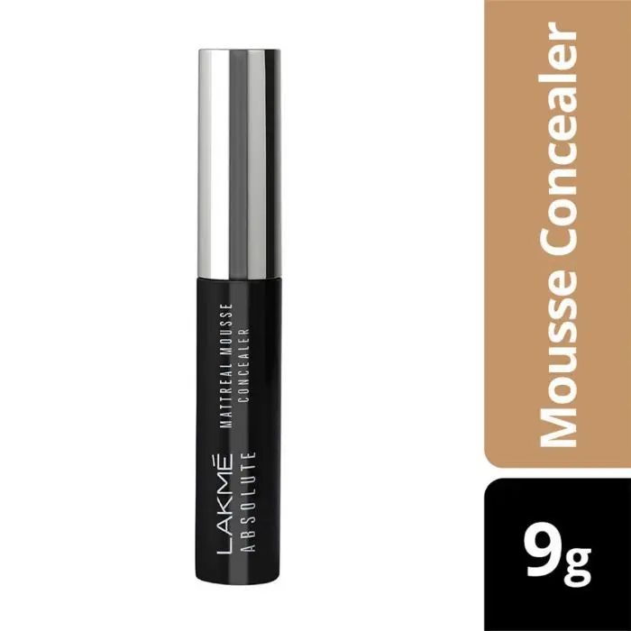 Lakme Absolute Mattreal Mousse Concealer - Toffee 05 (9 g)