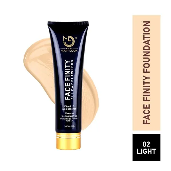 Matt look Face Finity All Day Flowless - Light