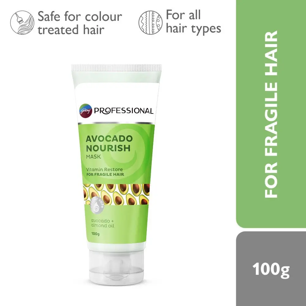 Godrej Professional Avocado Nourish Mask (For Fragile Hair) - 100 GM