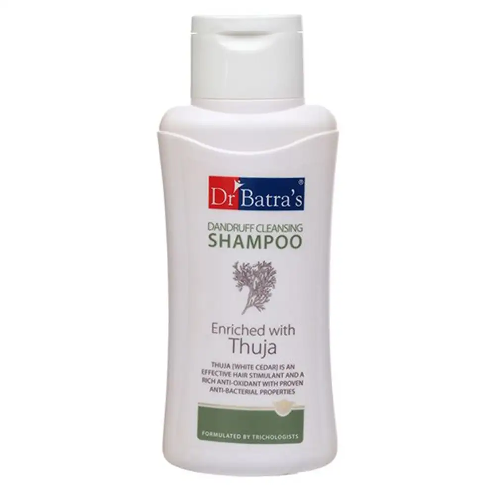 Dr Batra's Dandruff Cleansing Shampoo,  500 ml  Enriched with Thuja